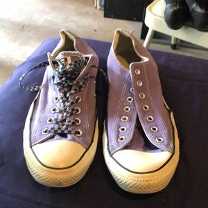 Size 13 men’s classic Converse. Chuck Taylor all stars. Lavender